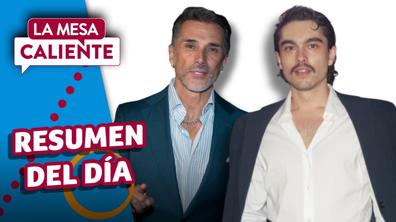 Sergio Mayer reacciona a comentarios y abogada de 'El Chapo' en caso Maduro | La Mesa Caliente