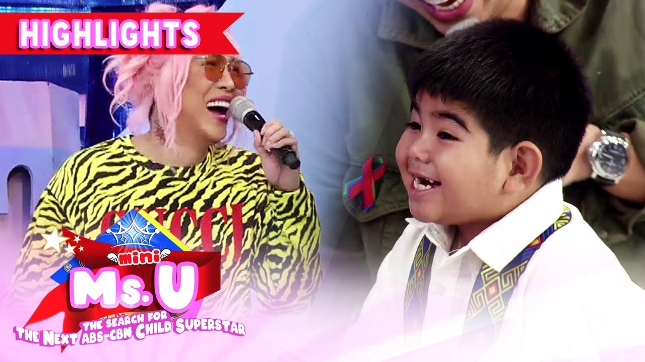 Yorme gets confused about Vice's questions about his grandparents | It's Showtime Mini Miss U