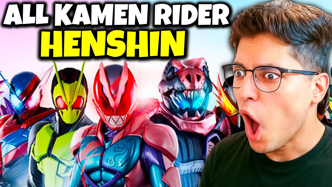 FIRST TIME Reacting to ALL Primary Kamen Rider HENSHIN & FINISHER! (Ichigo - Zeztz)
