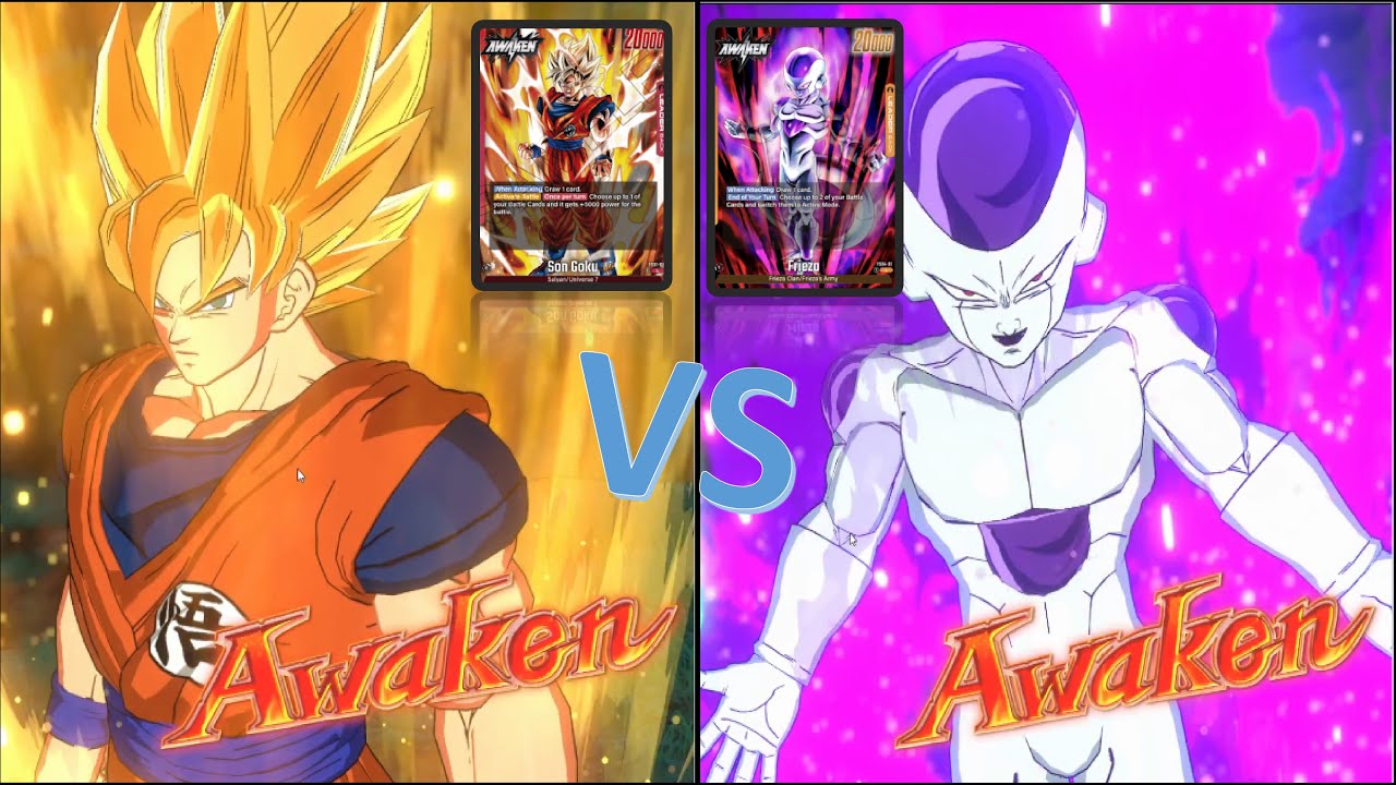 DRAGON BALL SUPER FUSION WORLD: Online Beta Gameplay (Y) FRIEZA VS (R) STARTER GOKU
