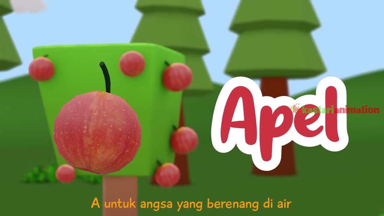 Lagu HURUF A - Lagu Anak PAUD | Lagu Anak Indonesia