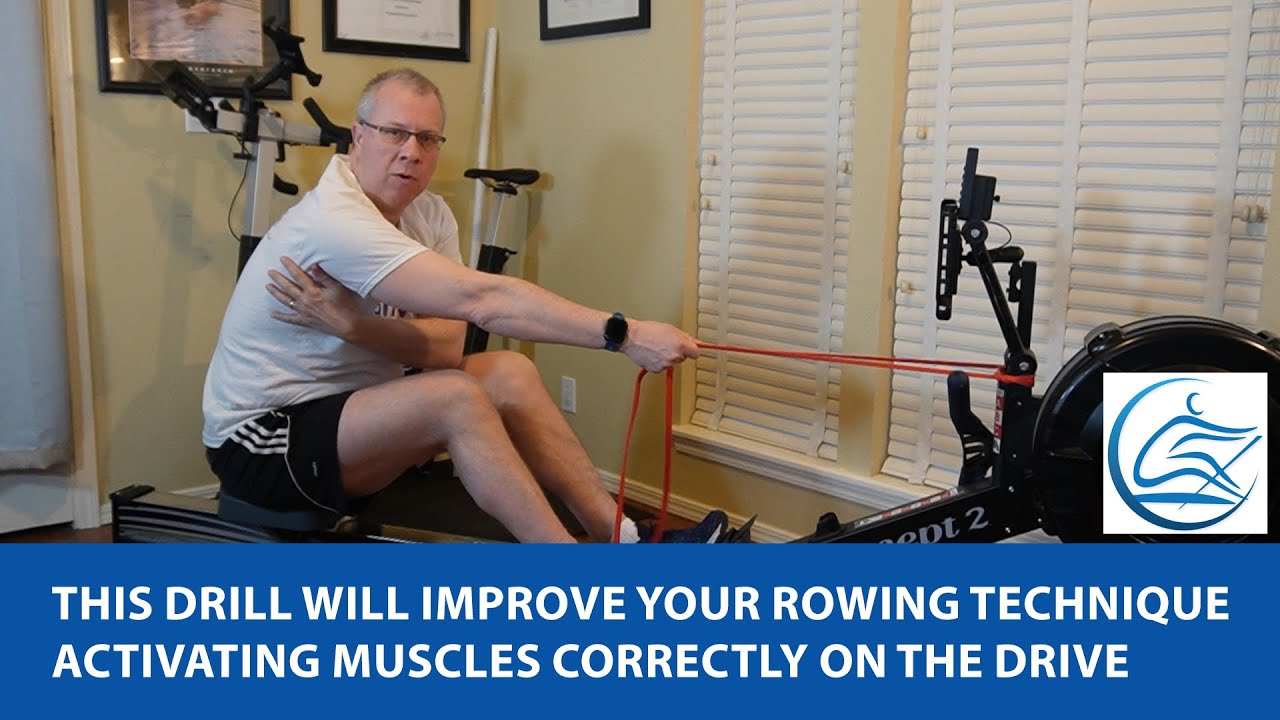 This Drill Will Improve Your Rowing Technique. Activating Muscles Correctly On The Drive.