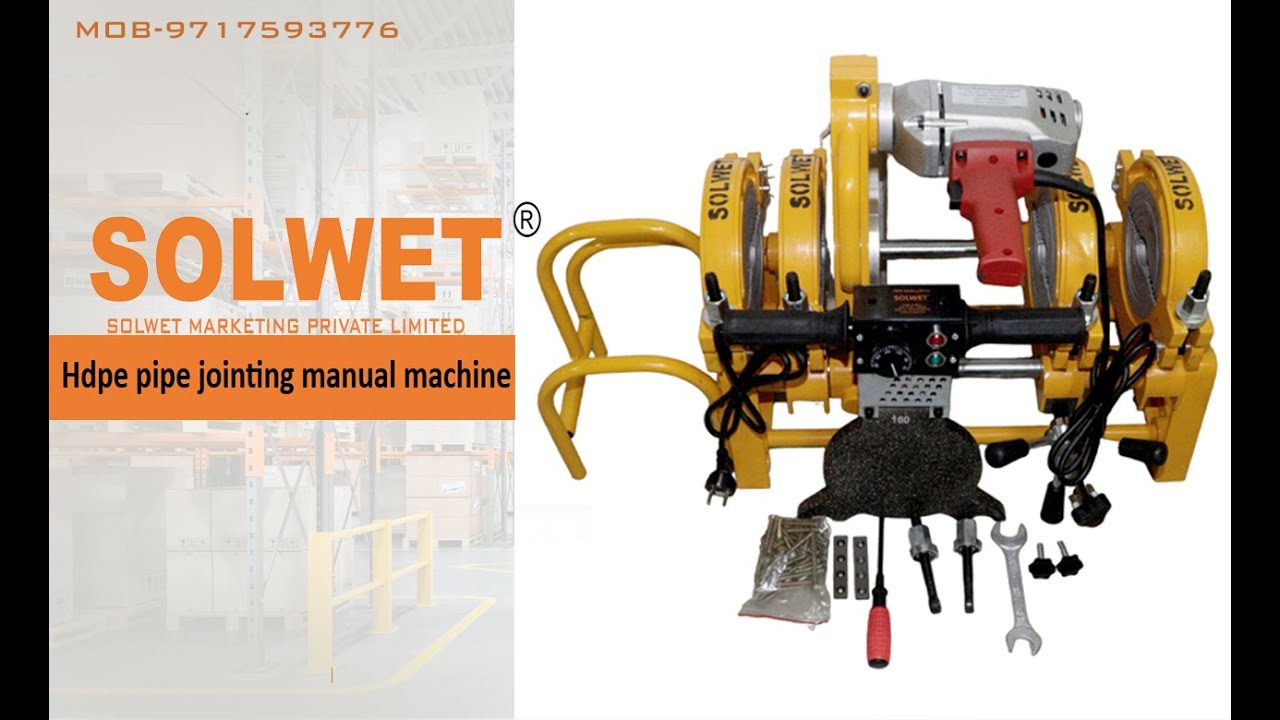 Manual HDPE Pipe Welding Machine