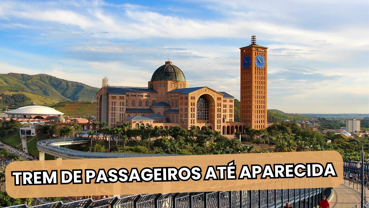 TARCÍSIO FALA EM TREM ATÉ APARECIDA