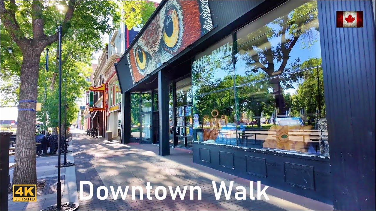 Lethbridge Alberta - Downtown Walking Tour