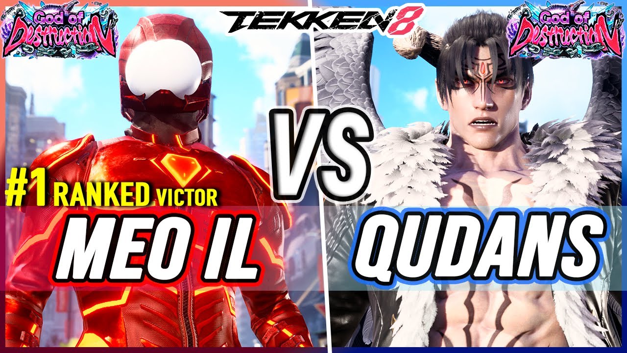 T8 🔥 Meo-IL (Victor) vs Qudans (Devil Jin) 🔥 Tekken 8 High Level Gameplay