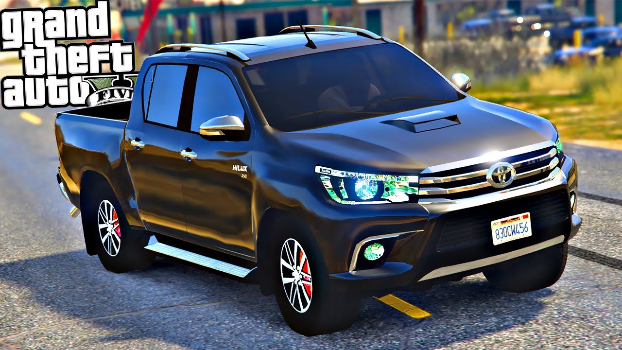FUGA TOYOTA HILUX REVO 2016 - GRAND THEFT AUTO V - GTA V MODS