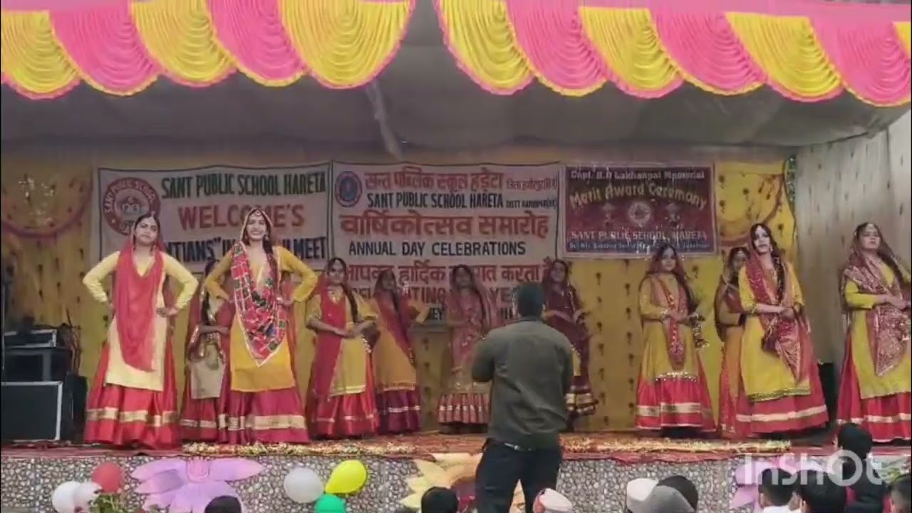 Giddha performance by class 10th students #annualfunction #trendysong