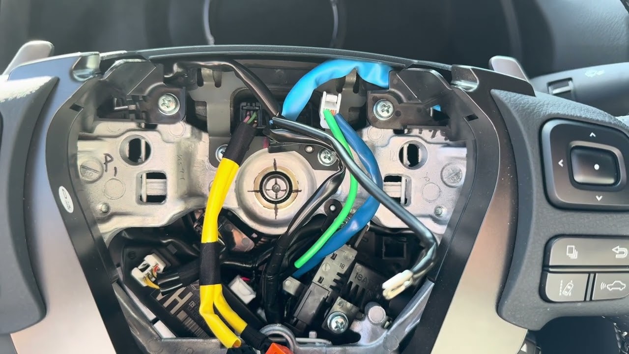 Lexus IS steering wheel removal and install
