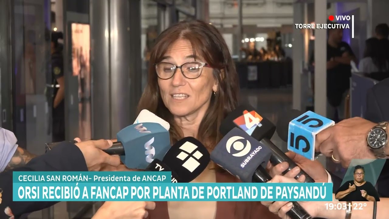 Reunión por planta de Ancap en Paysandú | “No se pierden puestos de trabajo”, dijo la presidenta de
