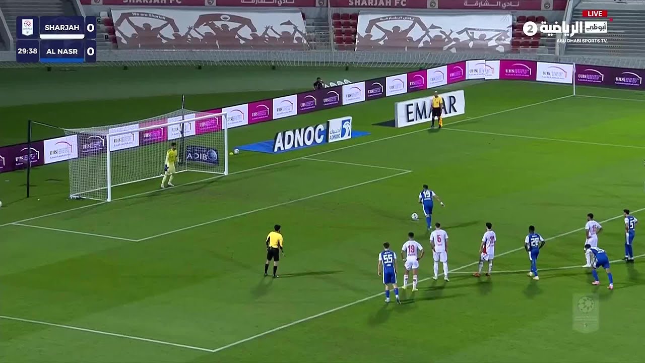 الشارقة 1 – 2 النصر | الجولة 19 | دوري أدنوك للمحترفين