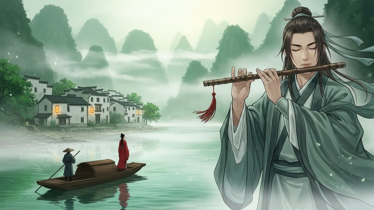 Bamboo Flute in Moonlight | Chinese Tranquil Music for Relaxation