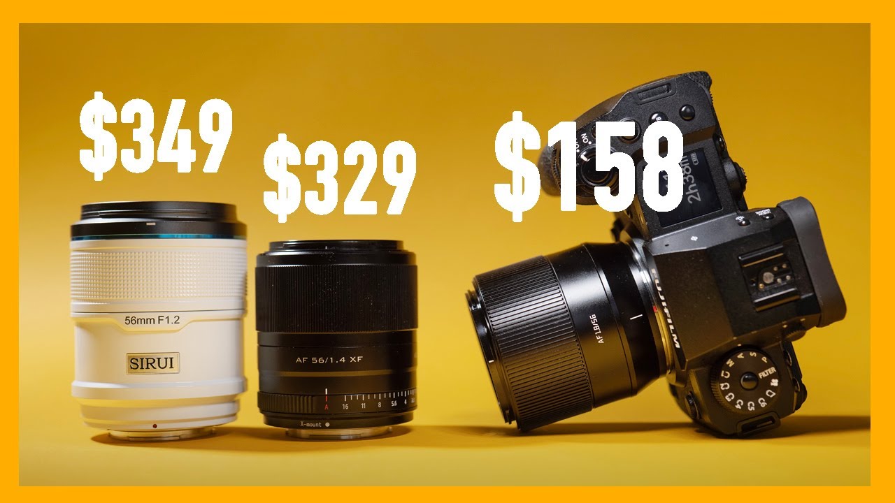 TTArtisan AF 56mm f/1.8 vs Viltrox vs Sirui (APS-C Fujifilm X/ Nikon Z/Sony E)