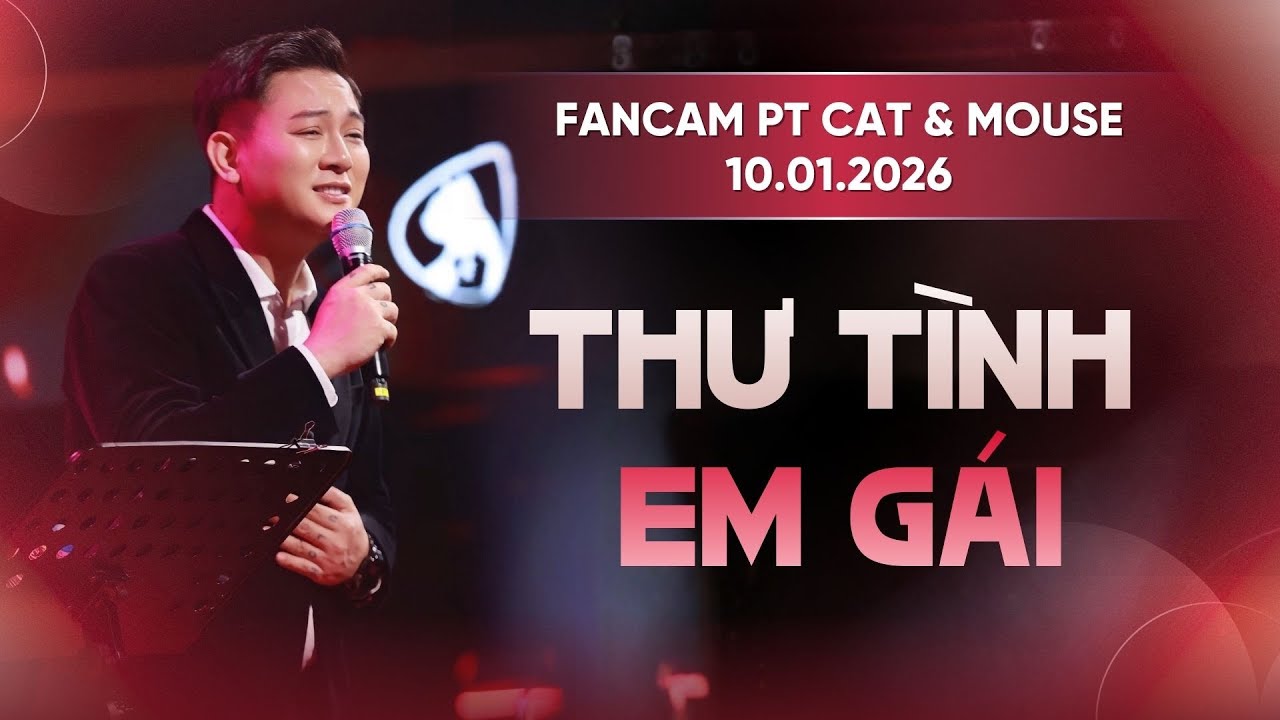 [FANCAM] THƯ TÌNH EM GÁI - HOÀI LÂM LIVE - PHÒNG TRÀ CAT & MOUSE [10.01.2026]