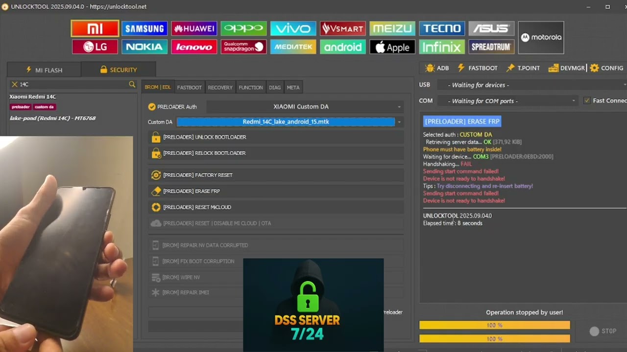 COMO ELIMINAR FRP REDMI 14C CON UNLOCKTOOL✅️