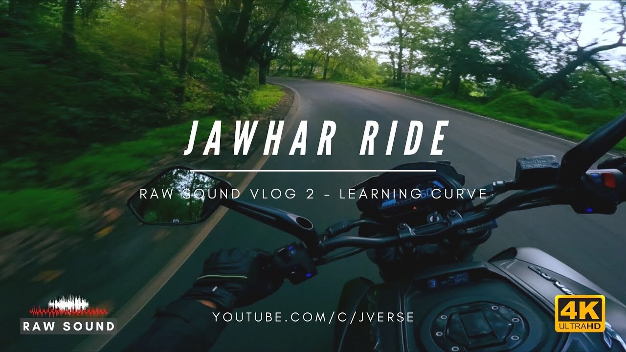 JAWHAR VLOG 2 - Learning Curve | Bajaj Dominar 400 RAW Sound | Exhaust | 4K India Bike Ride POV