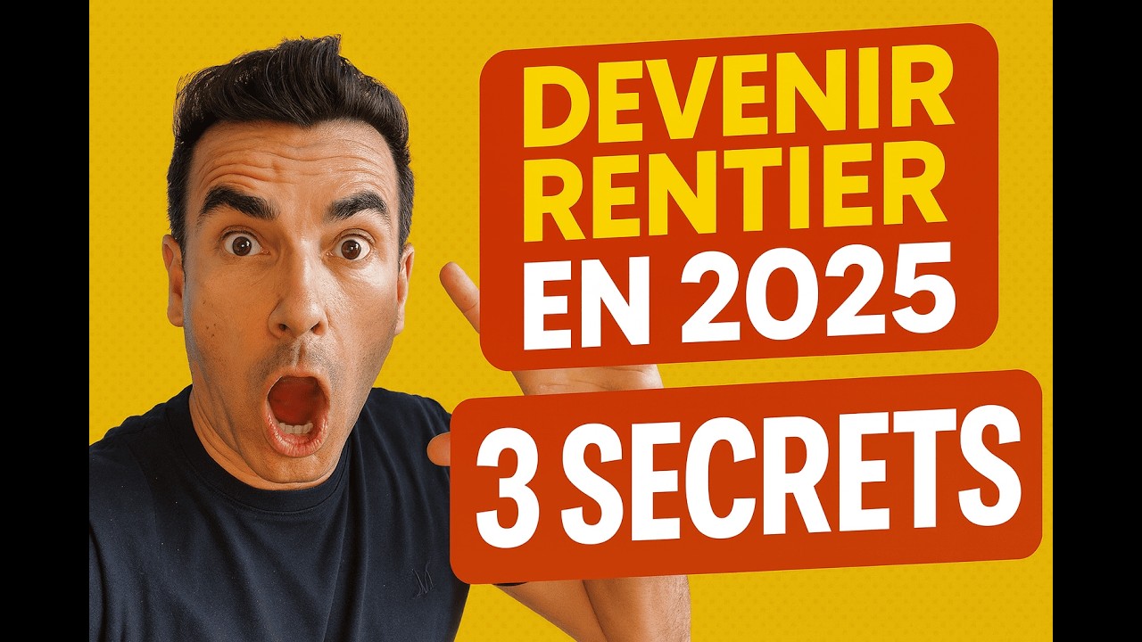 🔥 Les 3 SECRETS pour Devenir Rentier en 2025/26 (Ils Ne Veulent Pas Que Tu Saches &Ccedil;a)