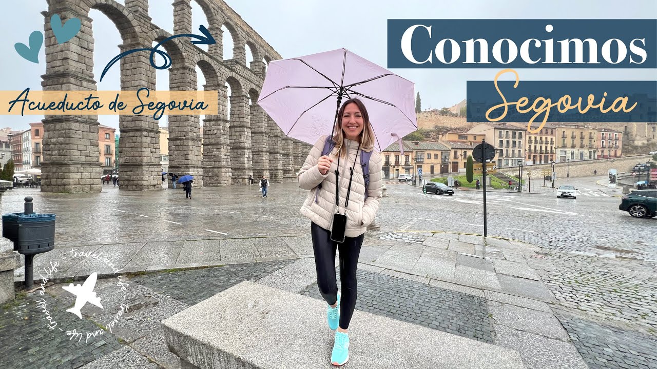 Vlog de 1 día conociendo SEGOVIA desde Madrid ✨