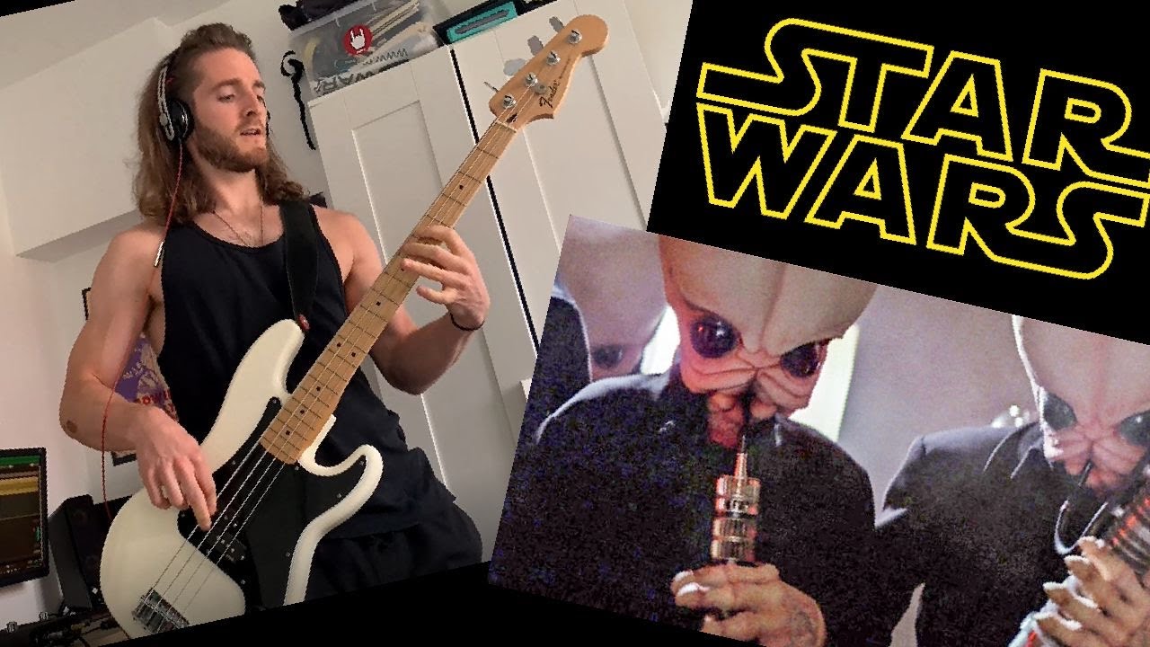 Star Wars; Cantina Band - bass cover