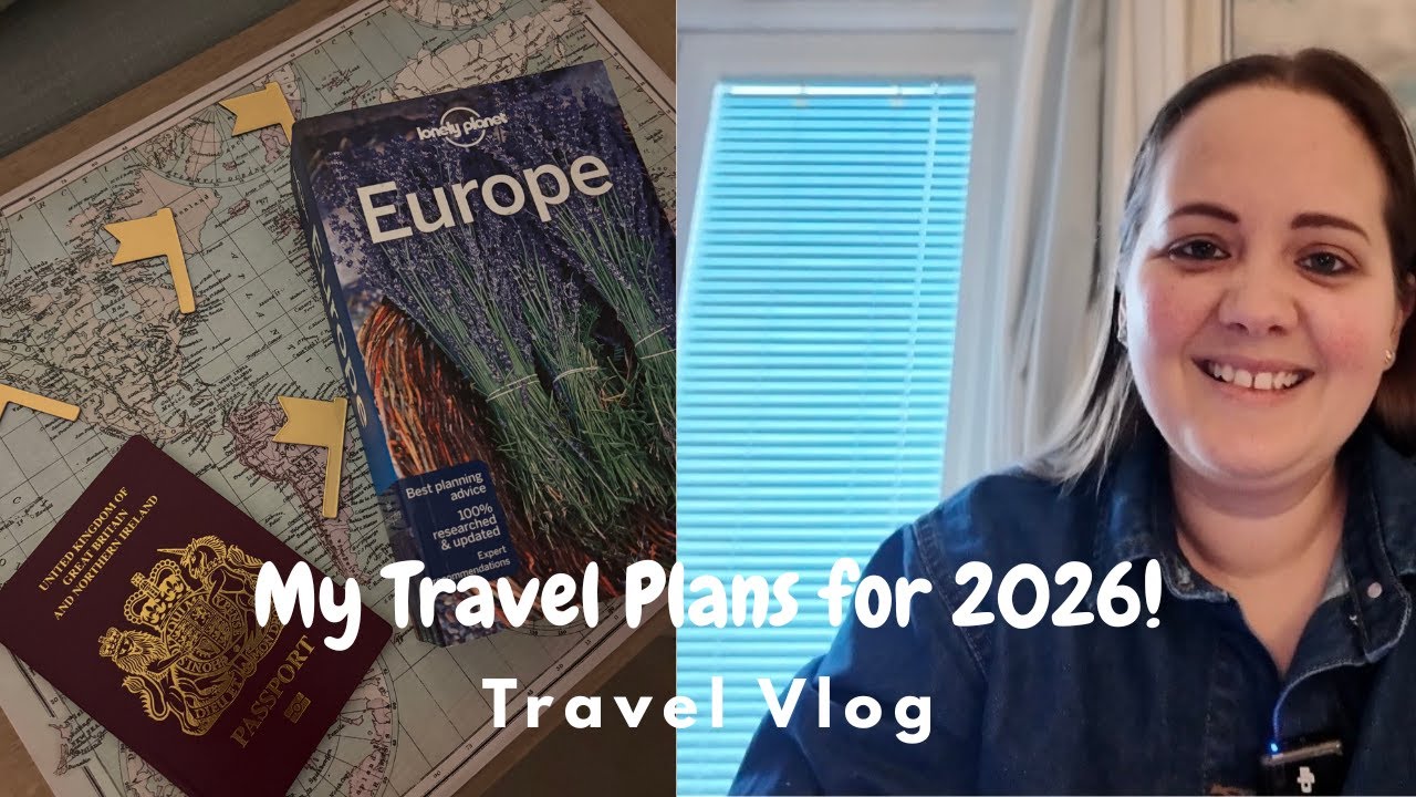 My Travel Plans for 2026 🧳Why I'm travelling to 5 new countries this year! 🌍 