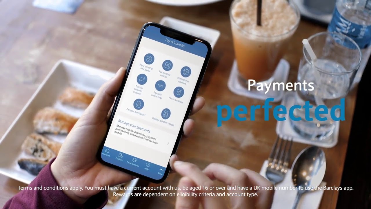 The Barclays app