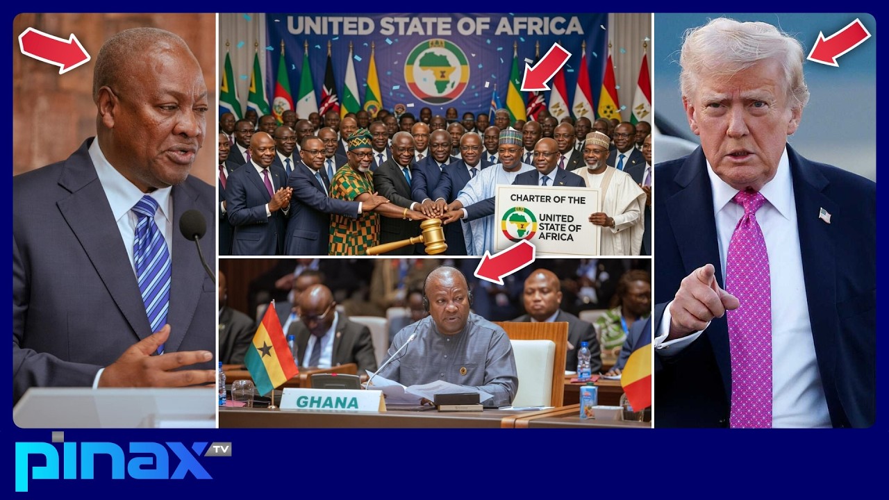 🔥Fearless AU Chair Mahama SHOCKS US Trump As 