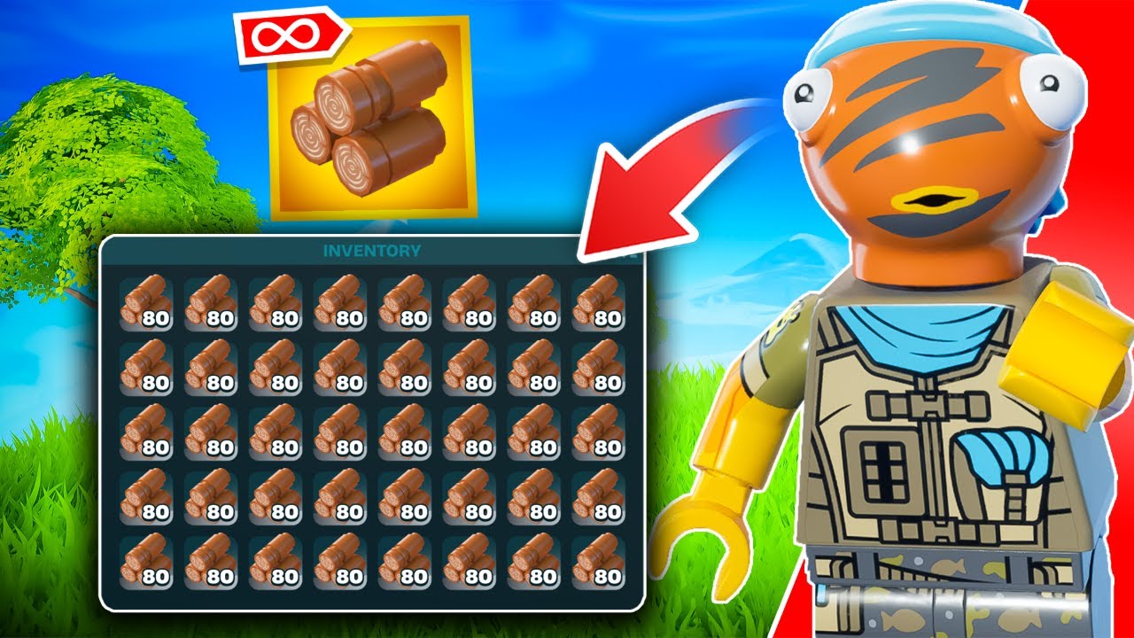 INFINITE Wood Glitch in LEGO Fortnite Odyssey! (DO THIS NOW)