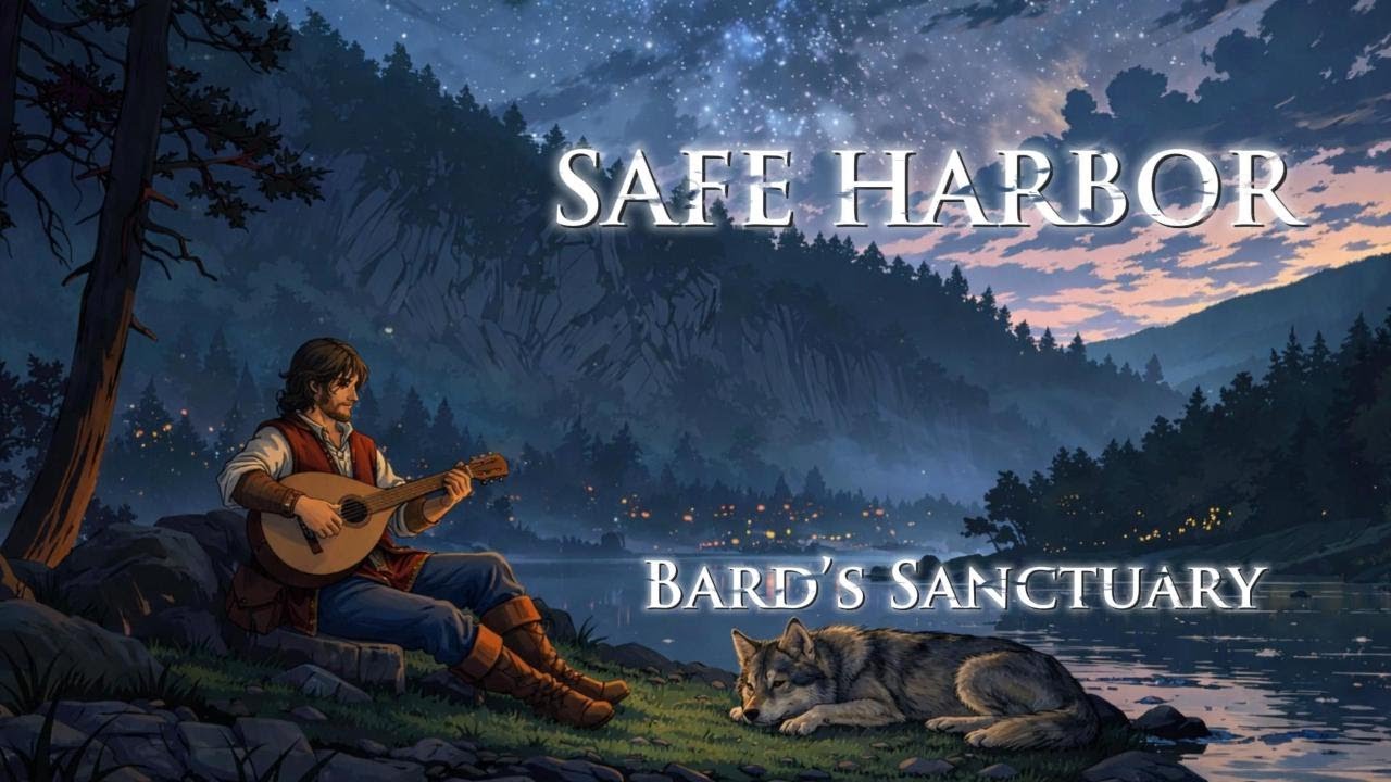 The World Can’t Reach You Here 🛡️ Safe by the Lake | Medieval Sleep Music