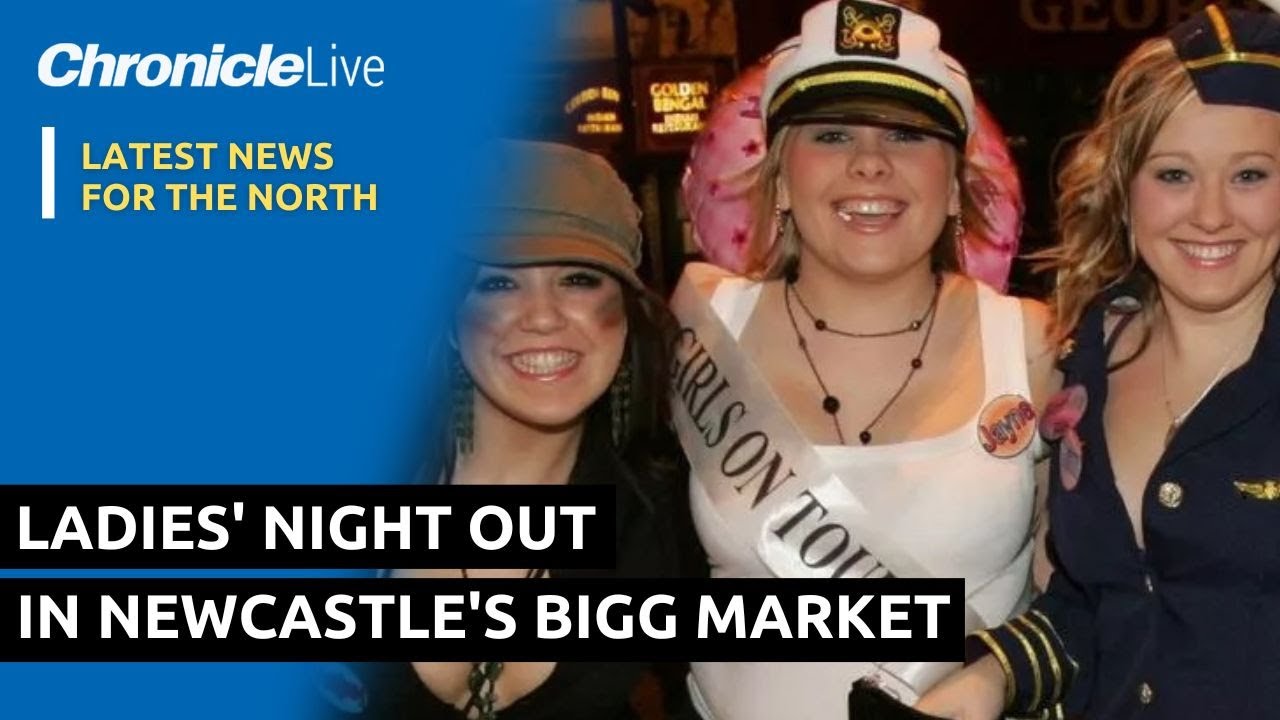 Ladies' night out in Newcastle's Bigg Market 2003 to 2012
