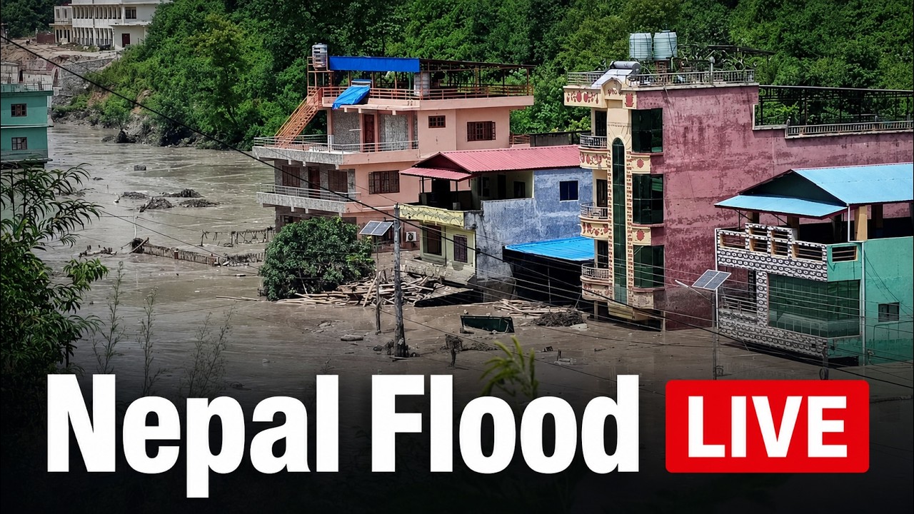 LIVE: Nepal Flash Flood Kills 8, Damages Roads And Power Projects | Nuwakot Flood Visuals