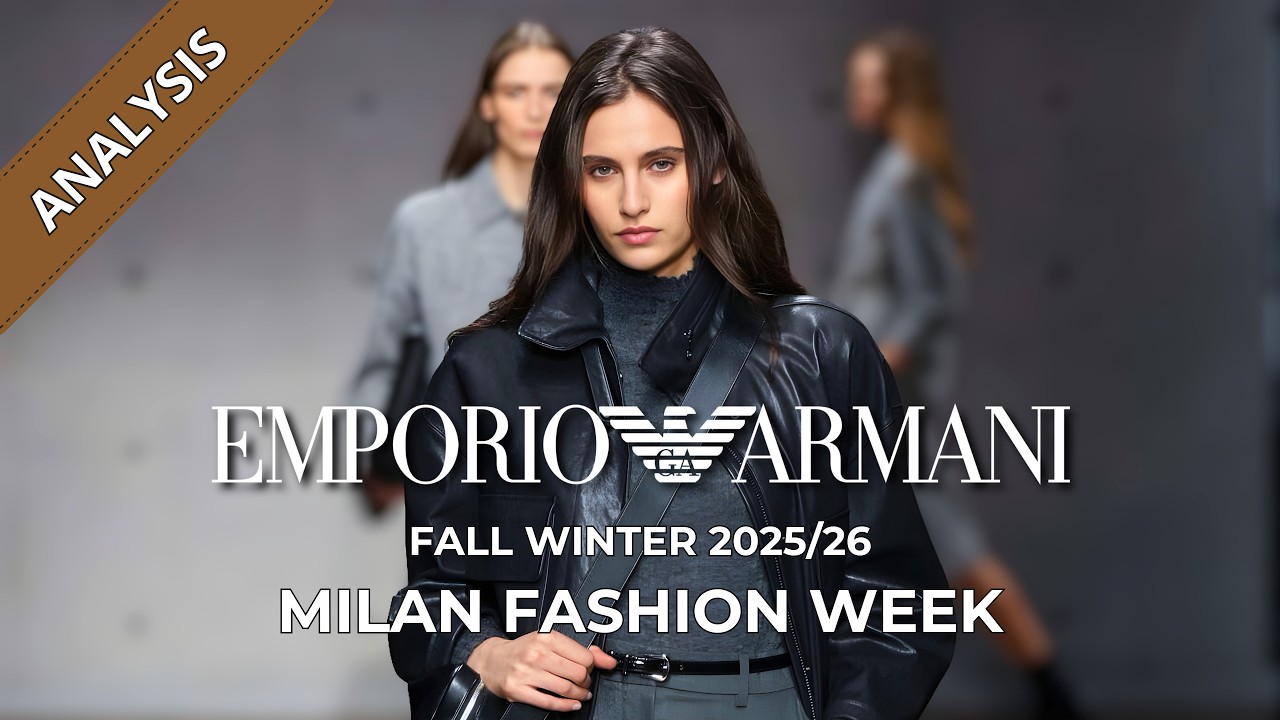 Анализ показа мод Emporio Armani осень/зима 2026/27 | Миланская неделя моды