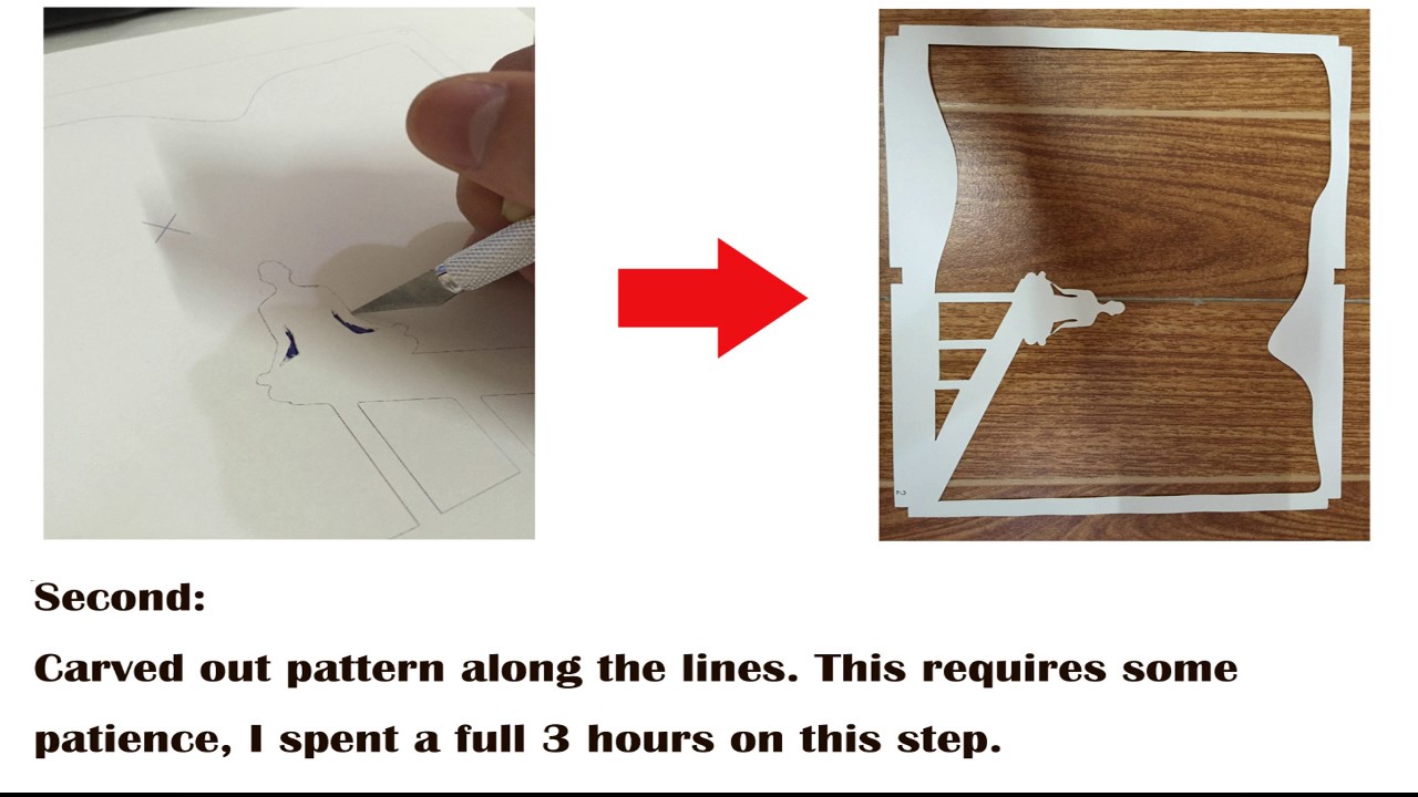 How to make Papercut Light Boxes