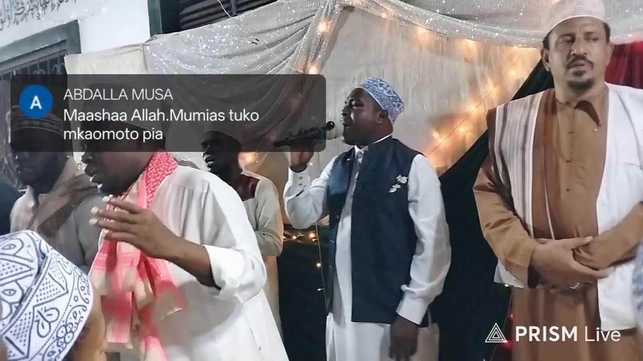 🛑 LIVE #MAULIDI YA MADRASATUL RAWDHWA MKAO NURU/MKAO MOTO MALINDI KENYA.