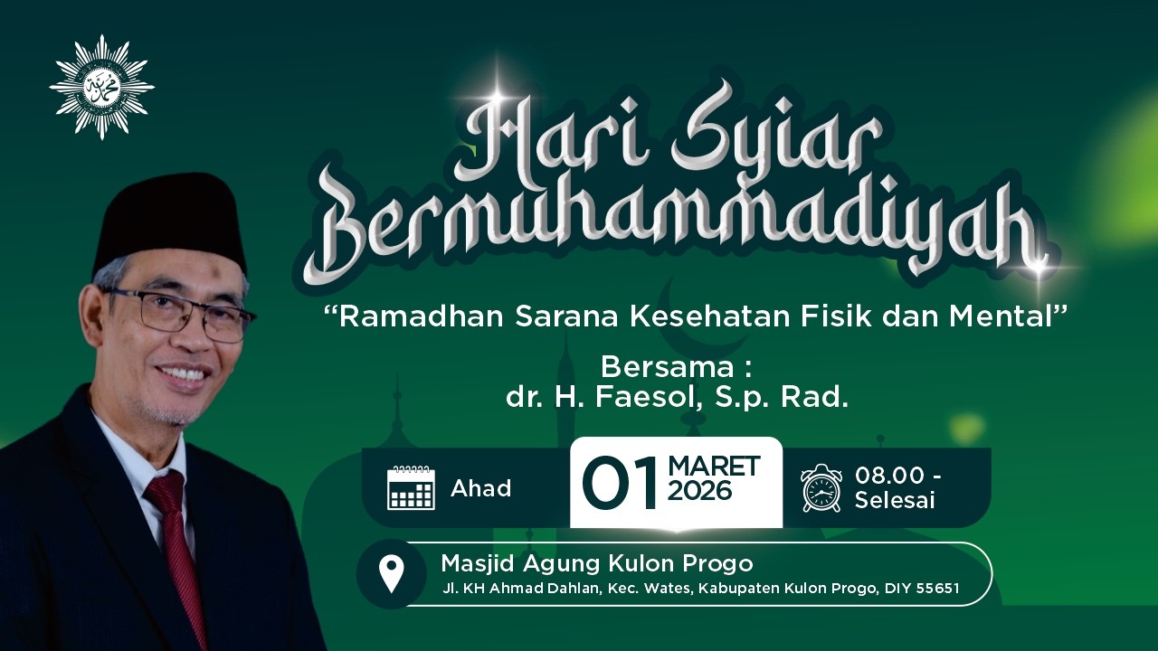 Pengajian HSB Kulon Progo Maret 2026 Bersama dr. Ahmad Faesol, Sp.Rad