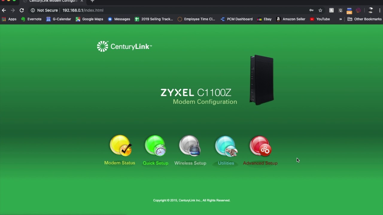 How to Change Century Link Router Password and Network Name