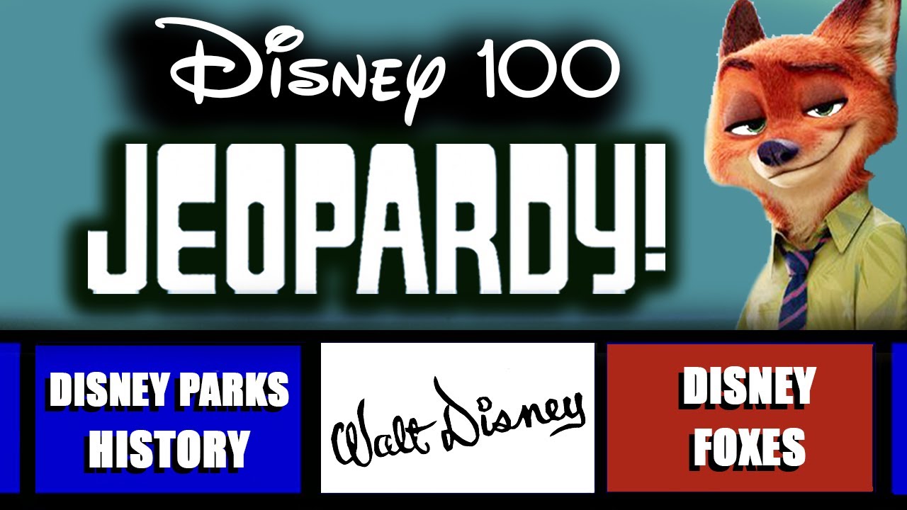 Disney Jeopardy • Ultimate Trivia Game Show • 3/1/24