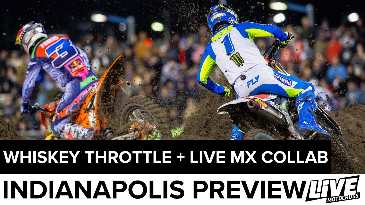 Предварительный обзор Indy Supercross 2026: совместная прямая трансляция мотокросса и Whiskey Thr...