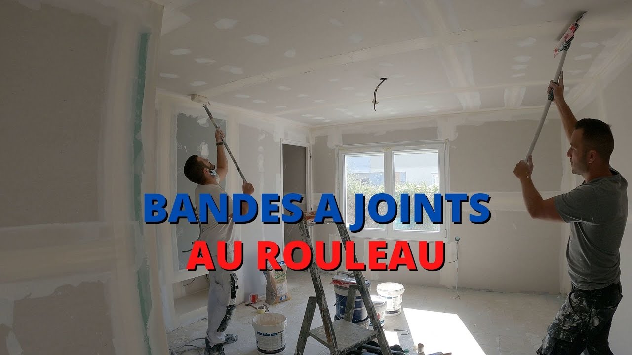 ✅ CHARGE ET FINITION DES BANDES AU ROULEAU EP.8 (RENOVATION D'UNE MAISON) (HD 4K)