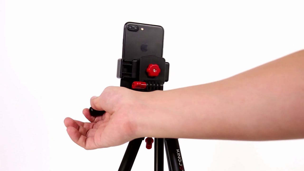 Quick Guide:Light weight Geared Mobile Tripod KINGJOY VT-832
