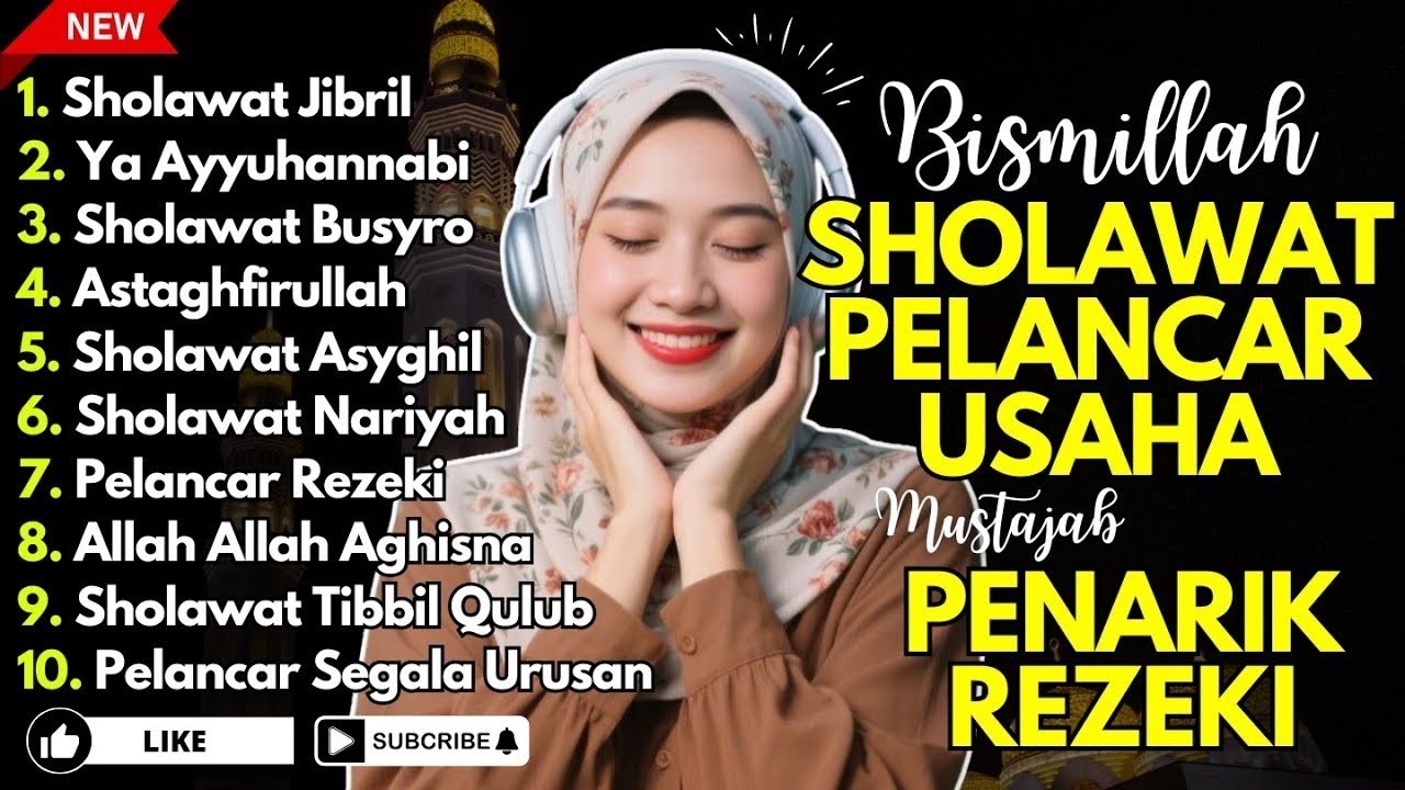 SHOLAWAT TERBARU 2026 | SHOLAWAT NABI PENARIK REJEKI | Sholawat Jibril, Sholawat Busyro, Nariyah