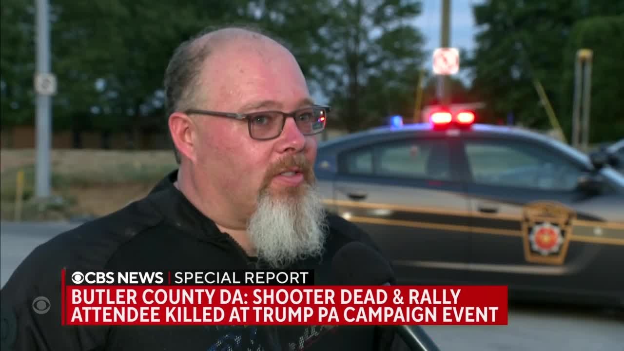 Witness say he saw shooter at Trump rally: 'When I turned my back, shots started'