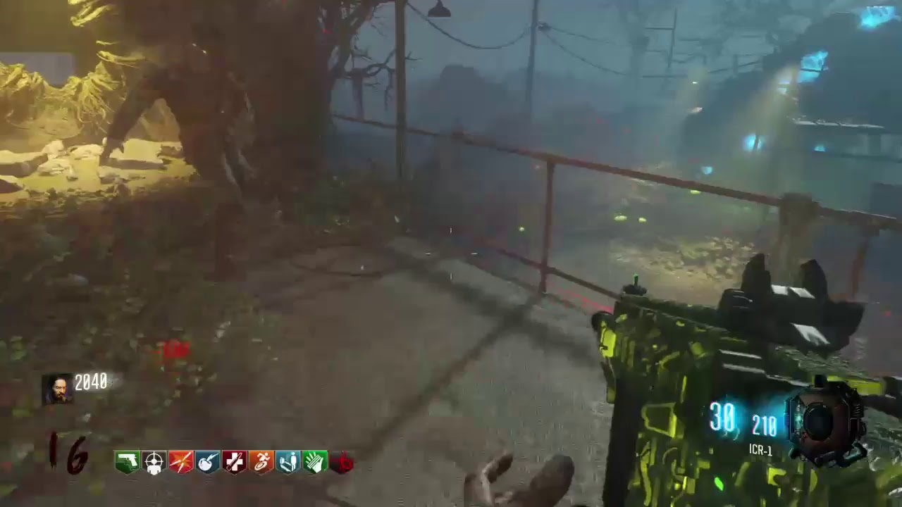 Black ops 3 Zombies overgrowth camo gameplay.
