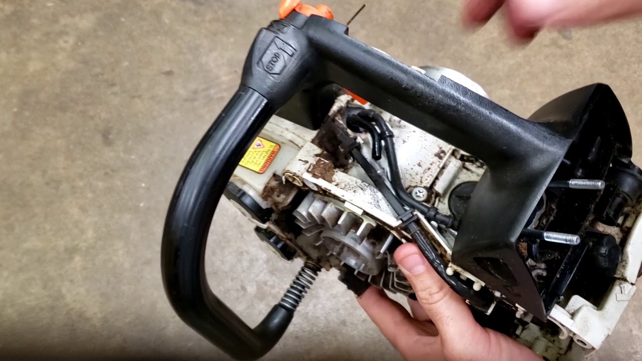 Проект Stihl MS192T от Marshy *Часть 2*. Копаем глубже — снятие карбюратора и недостающих деталей.