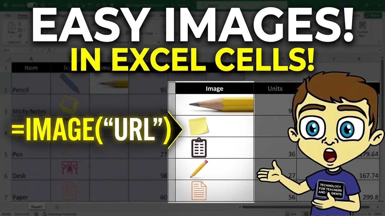 Master the Excel IMAGE Function Easily