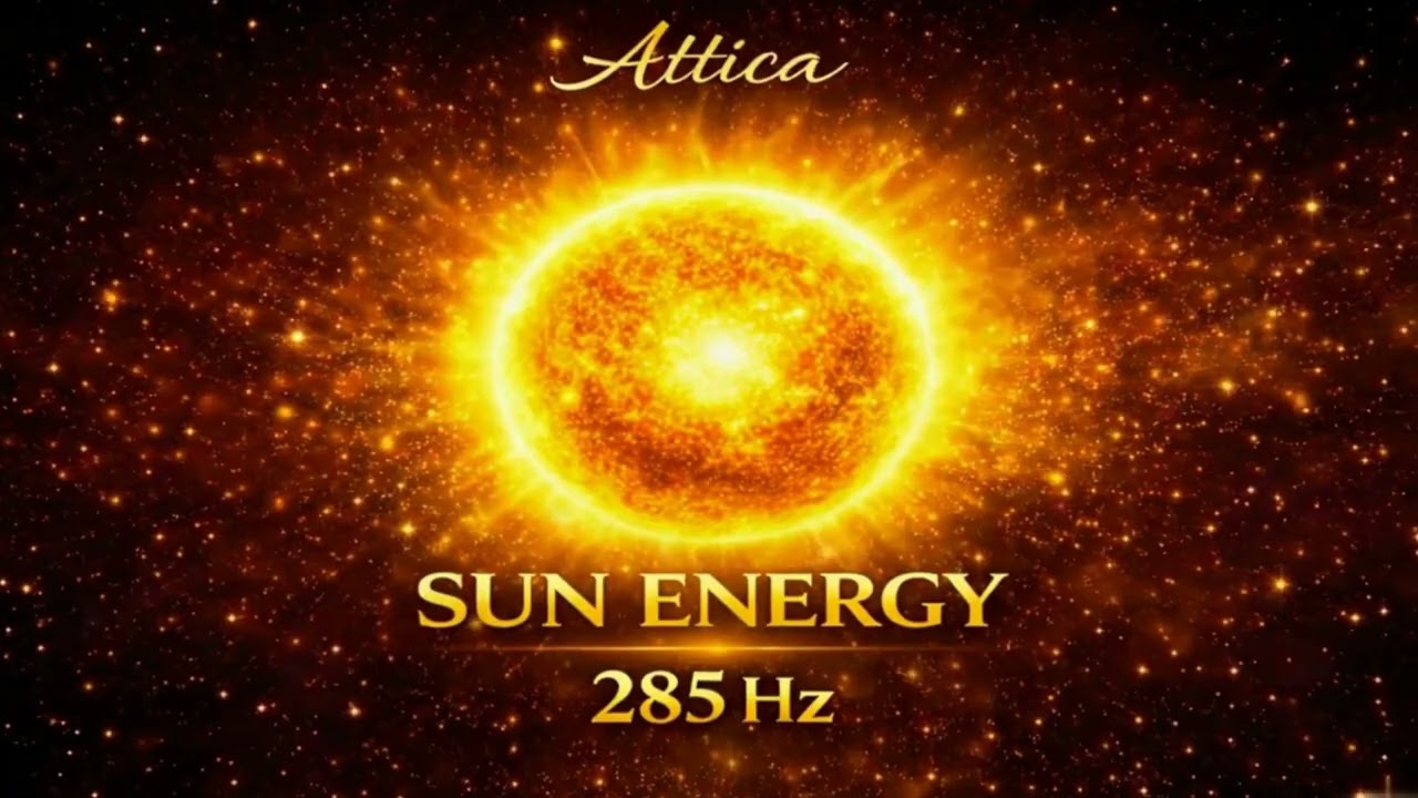☀️ 285 Hz Sun Frequency | Life Force Activation, Energy, Motivation & Renewal