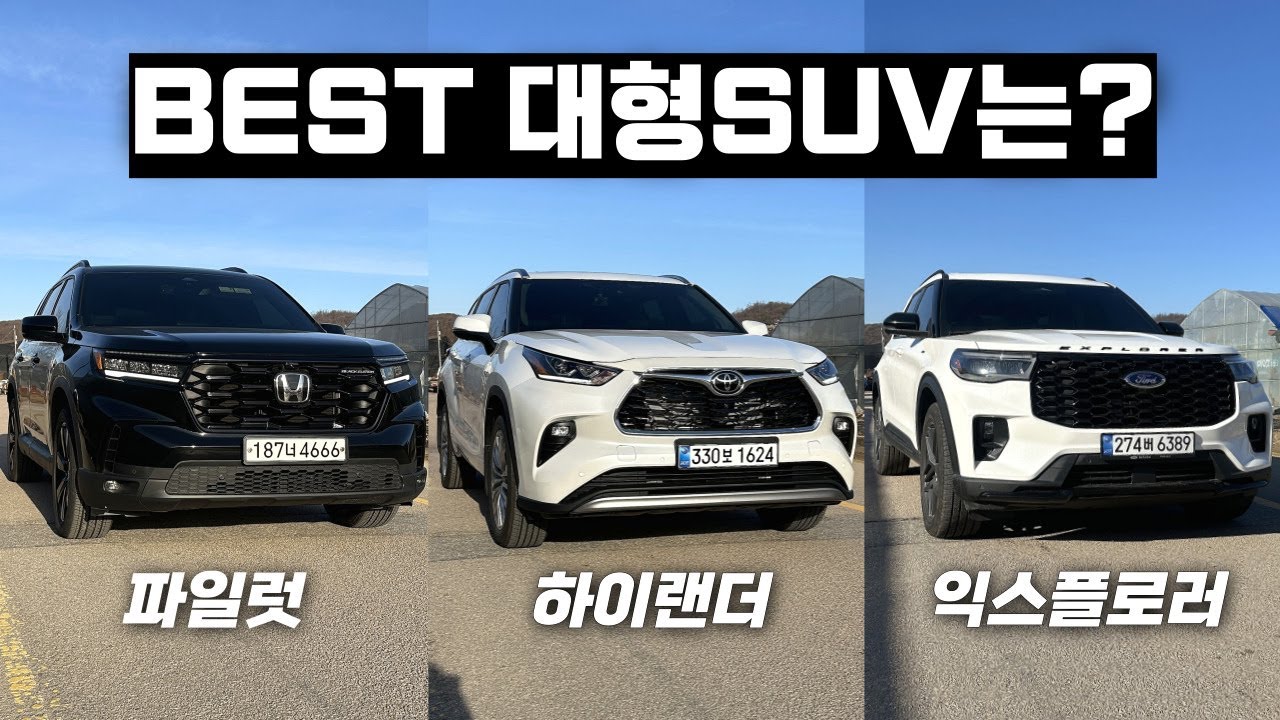 팰리세이드가 너무 지겹다면...?