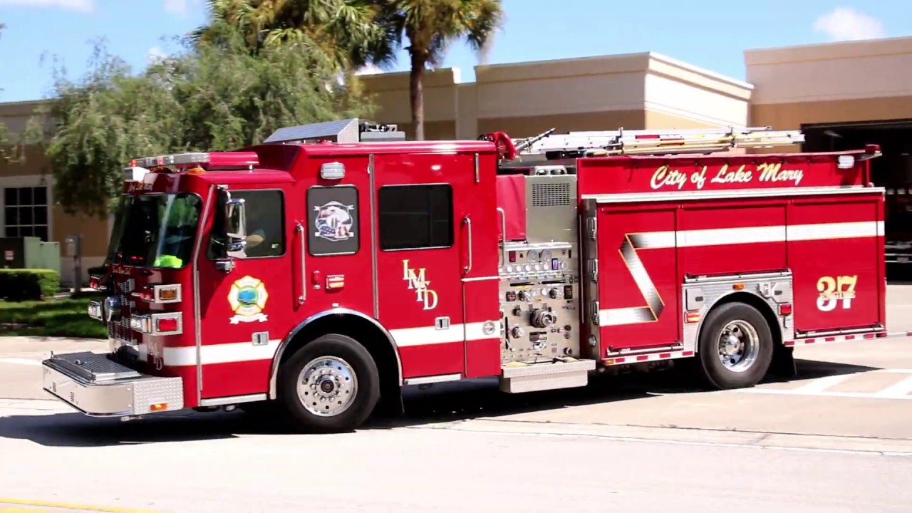 Fire Truck Compilation #3 - Sutphen Fire Trucks - Thanksgiving Special - 500 Subscriber Special