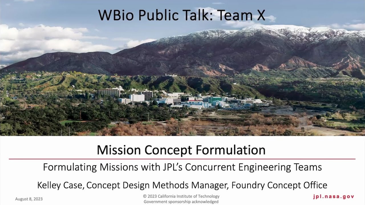 WOMANIUM ASTROBIOLOGY : DAY 3 ❯❯ KELLEY CASE - NASA JPL TEAM-X