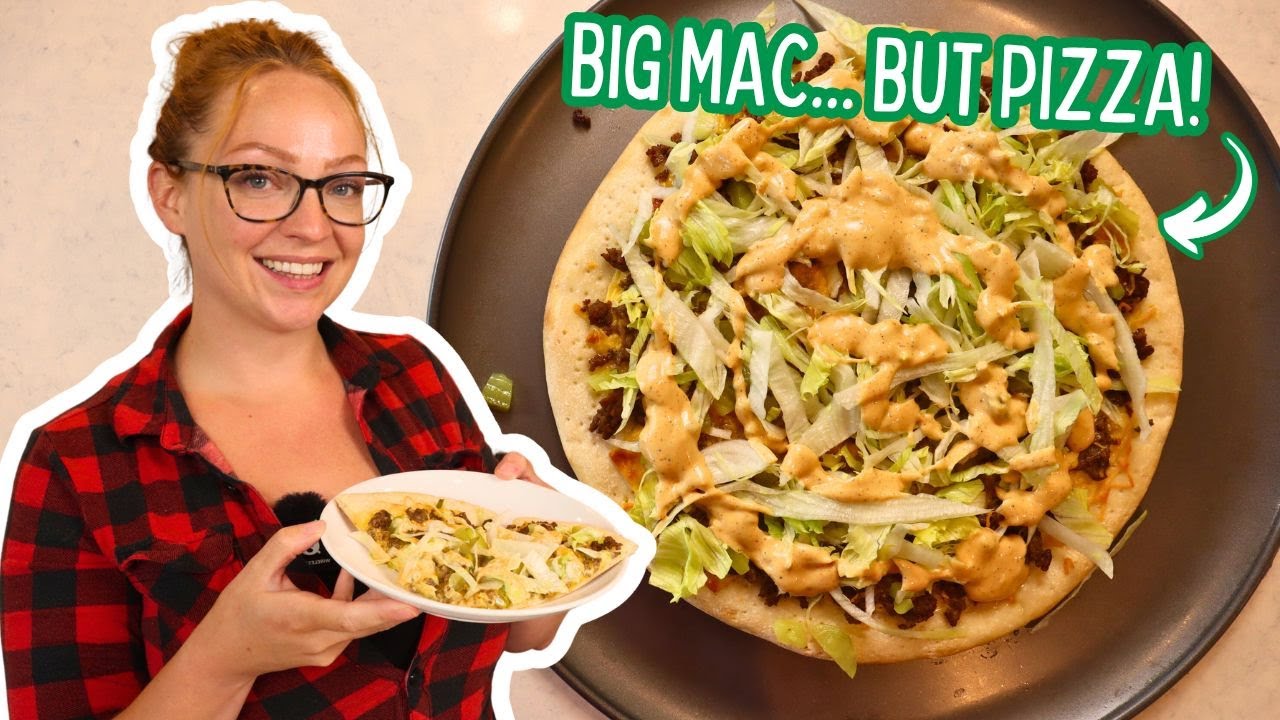 Quick & Easy Big Mac Pizza (When You Haven’t Grocery Shopped in a Week 😅)