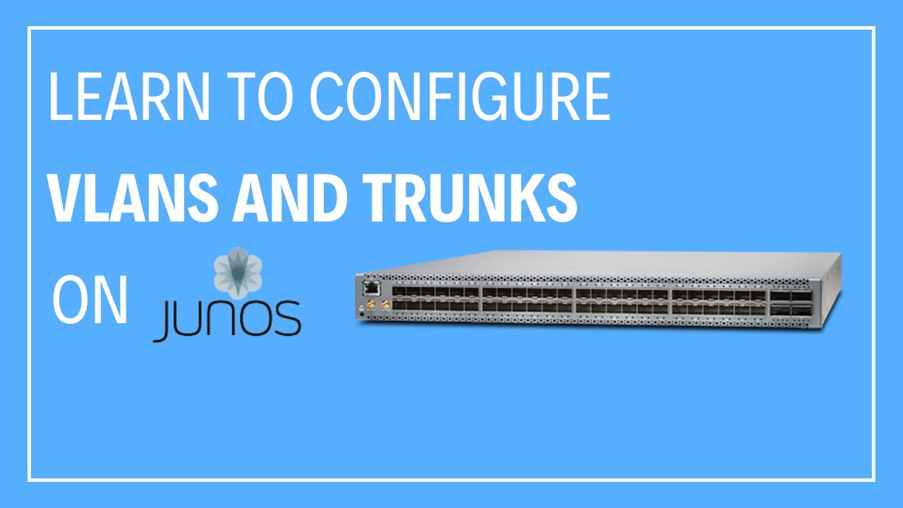 Simple Juniper Switch VLAN Configuration Lab | vQFX | EVE-NG